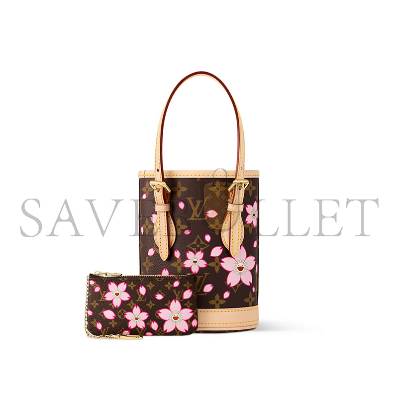 l0*is V*t0n murakami lv x tm nano bucket m13417 (17*13*9cm)